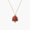 Chan Luu Necklaces^14K Buddha Necklace Red Jasper