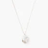 Chan Luu Necklaces^14K Diamond Le Baroque White Necklace