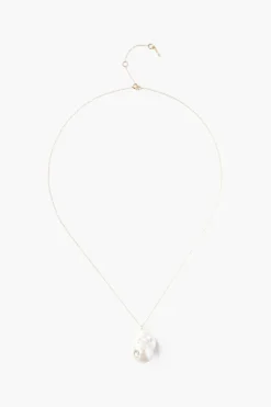 Chan Luu Necklaces^14K Diamond Le Baroque White Necklace