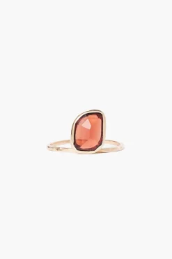 Chan Luu Rings^14K Garnet Cliff Ring