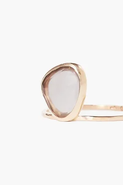 Chan Luu Rings^14K Grey Moonstone Cliff Ring