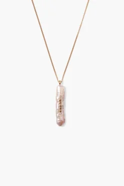 Chan Luu Necklaces^14K Haena Necklace Pink Pearl