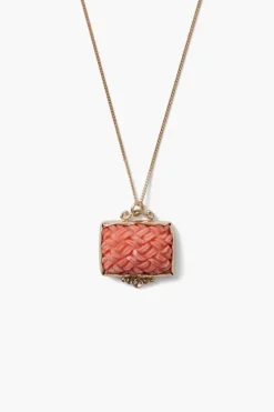 Chan Luu Necklaces^14K Mermaid'S Basket Necklace Coral