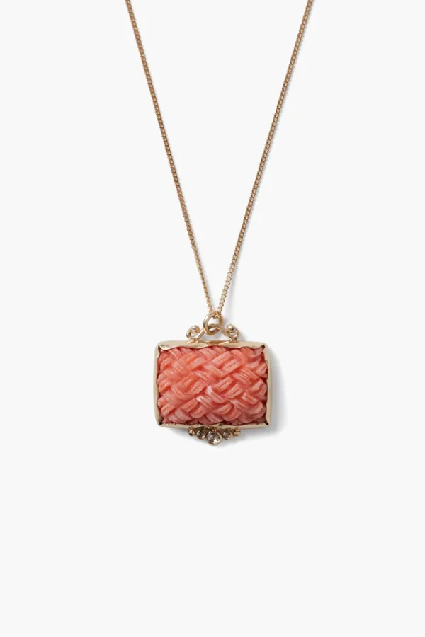 Chan Luu Necklaces^14K Mermaid'S Basket Necklace Coral