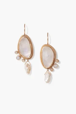Chan Luu Earrings^14K Moonstone Mix Pompeii Earrings