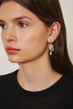 Chan Luu Earrings^14K Moonstone Mix Pompeii Earrings