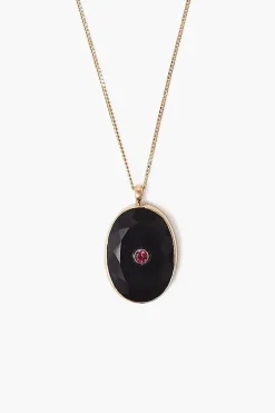 Chan Luu Necklaces^14K Onyx Seed Necklace