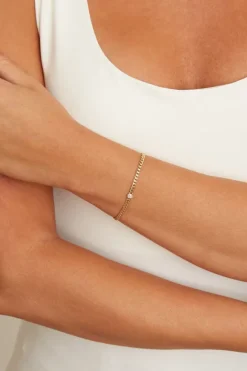 Chan Luu Bracelets^14K Pear Diamond Chain Bracelet