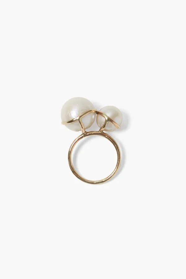 Chan Luu Rings^14K Phoebe Ring White Pearl