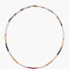 Chan Luu Necklaces^14K Rainbow Heishi Necklace Sapphire Mix