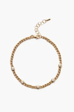 Chan Luu Bracelets^14K Round Diamond Chain Bracelet