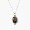 Chan Luu Necklaces^24K Scorpion Necklace Hematite