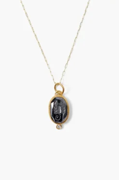 Chan Luu Necklaces^24K Scorpion Necklace Hematite