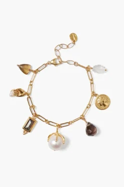 Chan Luu Bracelets^Lark Charm Bracelet Gold Mix