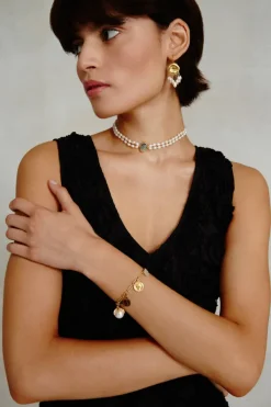 Chan Luu Bracelets^Lark Charm Bracelet Gold Mix