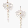 Chan Luu Earrings^Magnolia Drop Earrings White
