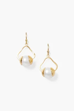 Chan Luu Earrings^Maribel Drop Earrings White Pearl