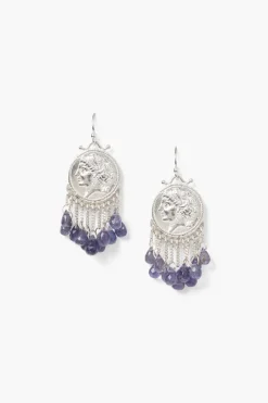 Chan Luu Earrings^Medusa Earrings Iolite