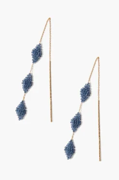Chan Luu Earrings^Montana Crystal Diamond Thread Earrings