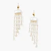 Chan Luu Earrings^Phaedra Waterfall Earrings White Pearl Mix