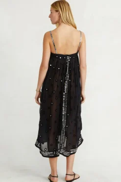 Chan Luu Dresses^Phoebe Embroidered Dress Total Eclipse