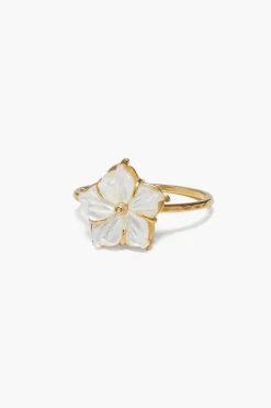 Chan Luu Rings^Plumeria Ring White Mop