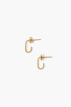 Chan Luu Earrings^Rhodes Hoop Earrings Yellow Gold