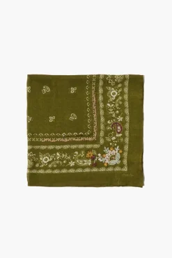 Chan Luu Bandanas^Santi Paisley Bandana Avocado