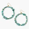 Chan Luu Earrings^Seychelles Hoop Earrings Turquoise