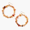 Chan Luu Earrings^Seychelles Hoop Earrings Carnelian