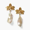 Chan Luu Earrings^Sylve Drop Earrings White Pearl