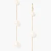 Chan Luu Earrings^Tiered Floating Pearl Earrings