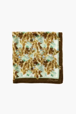 Chan Luu Bandanas^Turquoise Floral Bandana