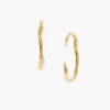 Chan Luu Earrings^Wave Hoop Earrings Yellow Gold