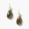 Chan Luu Earrings^Yasmine Pearl Earrings Labradorite